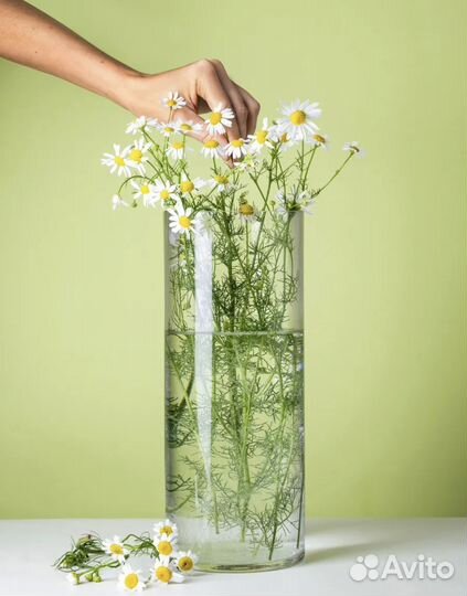 Колба стеклянная подсвечник