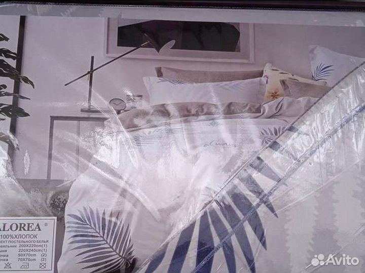 Постельное белье сатин евро