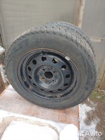 Колеса с сборе Viatti Brina Nordico V-522 R14 б/у