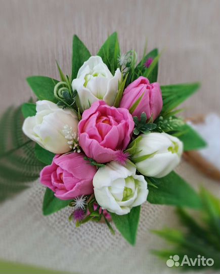 Букет цветов из мыла. Букет на день рождения