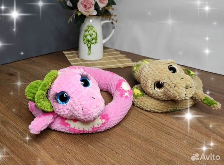 Удав 1 метр Вязаная змея и другие игрушки