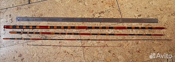 Тинкара - япнск. бамбук. удочка 1930гг