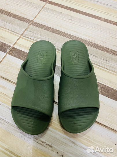 Zara шлепанцы