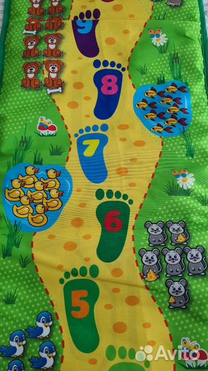 Коврик - Дорожка звуковая умка изучение счёта