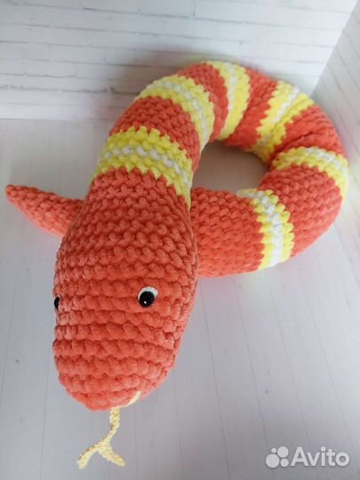 Игрушка подушка Змея