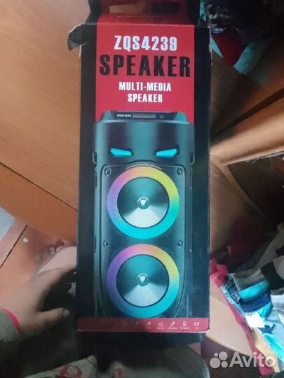 Акустическая система с bluetooth колонка