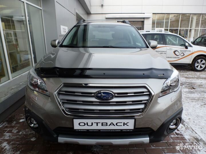 Дефлектор капота (Classic черный ) Subaru Outback