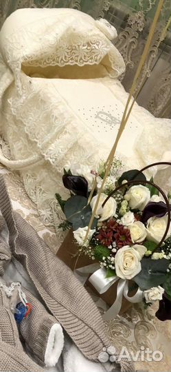 Корзинка для выписки ребенка