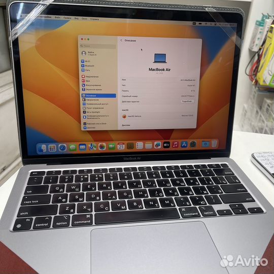 Apple MacBook air 13 2020 m1 8gb 256