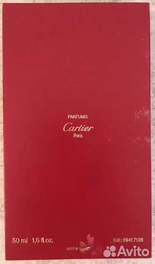 Парфюм женский must de Cartier винтаж