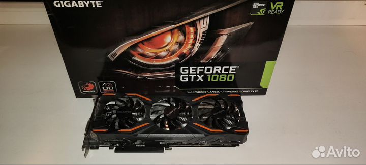 Видеокарта Gigabyte GTX 1080