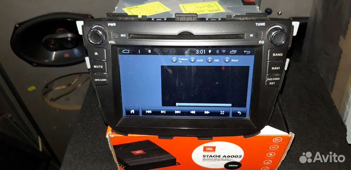 Магнитола Киа Соренто с 2011г андроид 4.4