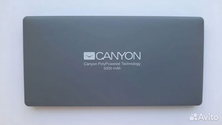 Внешнее зарядное устройство Power Bank Canyon 5000