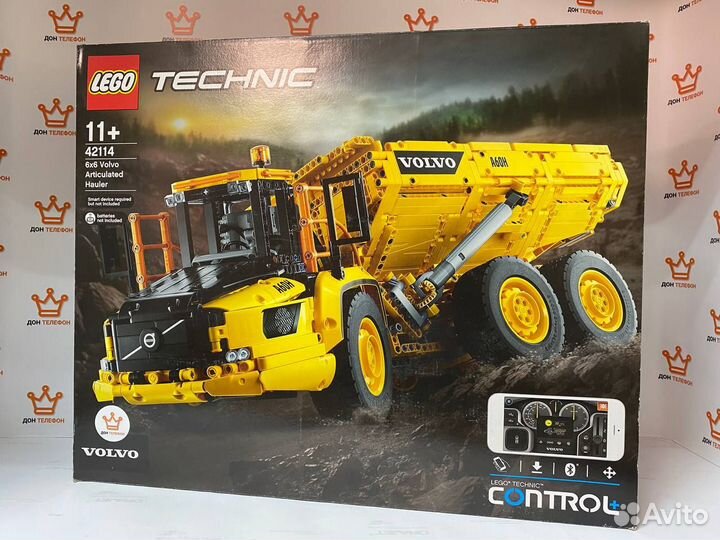 Lego Technic 42114 Самосвал Volvo 6х6