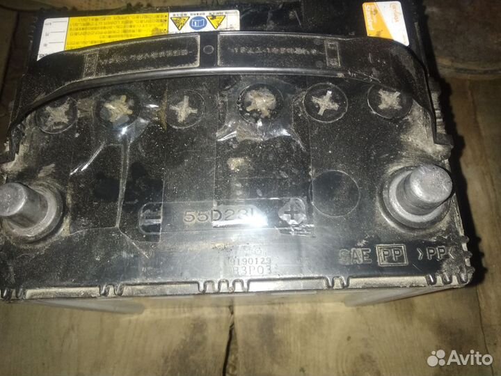 Аккумулятор автомобильный 55ач