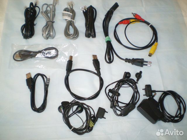 Кабели, гарнитуры, переходники (новые)