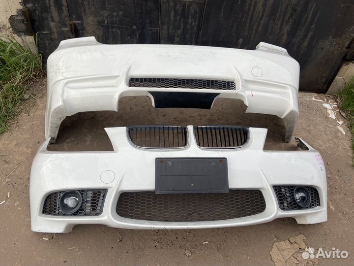 Бампера M-Technik BMW 3 серии E90 седан + пороги