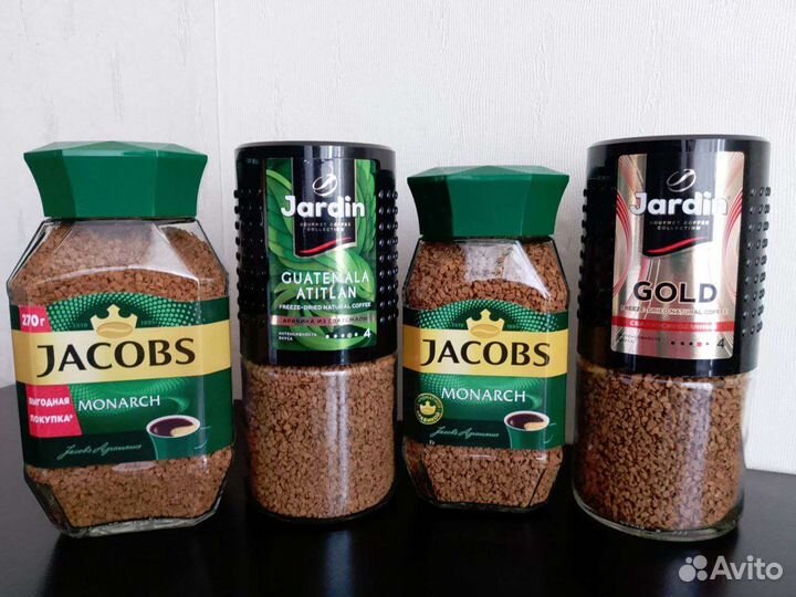 Кофе Jacobs, Jardin, Egoiste, Lebo, Bushido