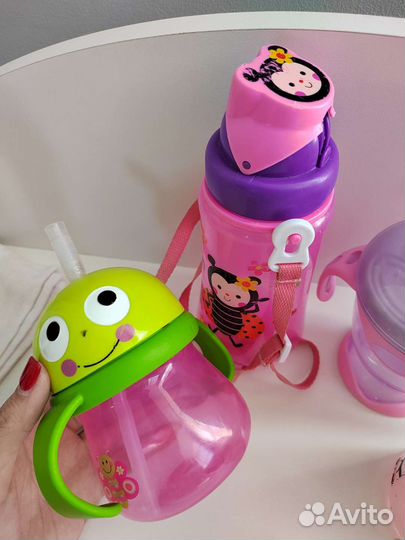 Поильник непроливайка новые, б/у для кормления