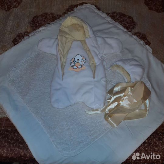 Конверт на выписку зимний