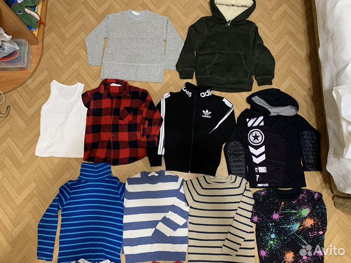 Детские вещи пакетом на мальчика 104-110