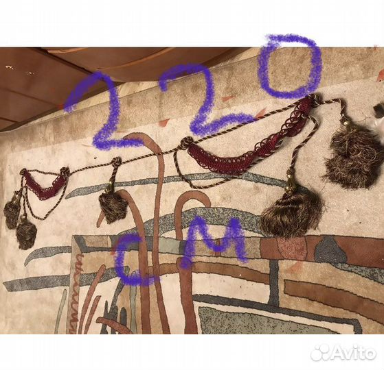 Кисти подхваты для штор