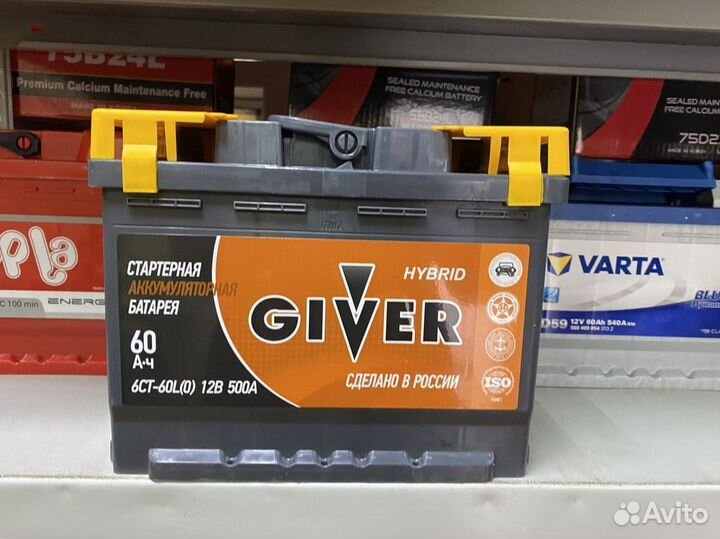 Аккумулятор 60 на Шевроле
