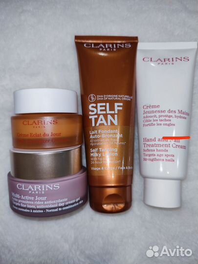 Косметика пакетом набором Clarins и Holy Land