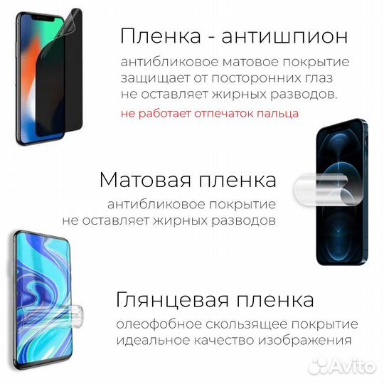 Гидрогелевая пленка Samsung M53