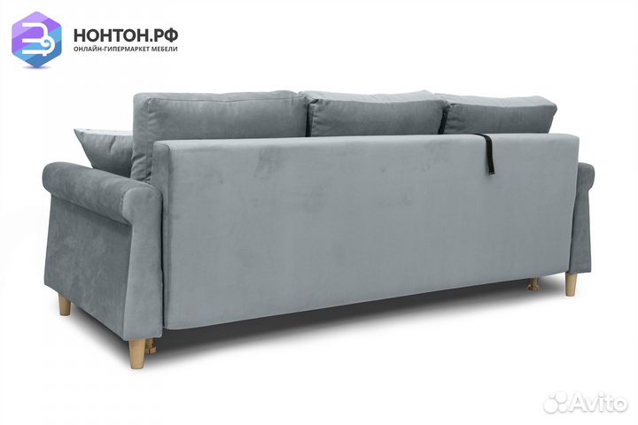 Диван тик-так Иветта серый