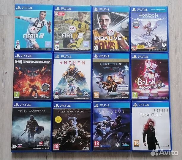 Игры ps4 ps5