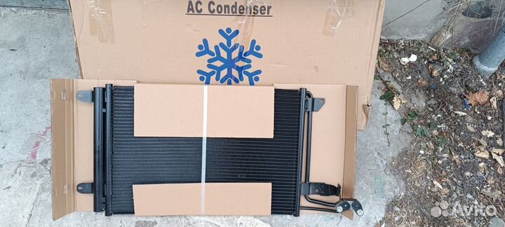 Радиатор кондиционера vag Octavia, golf, Leon, a3