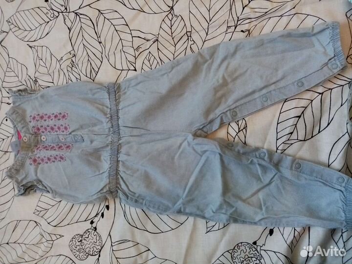 Летний комбинензон,джинсовой платье