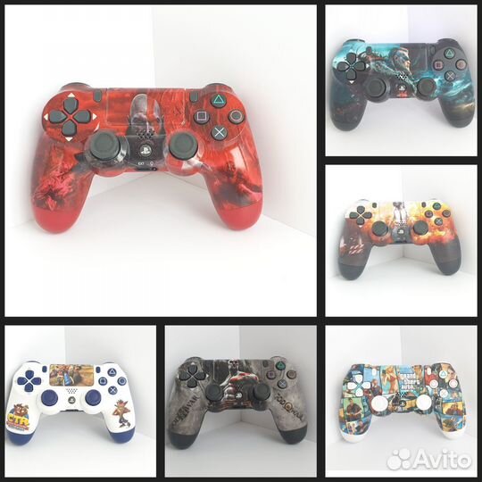 Гейпад джойстик Sony PS4(разные принты)