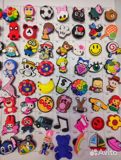 Джибитсы jibbitz для crocs украшение для обуви