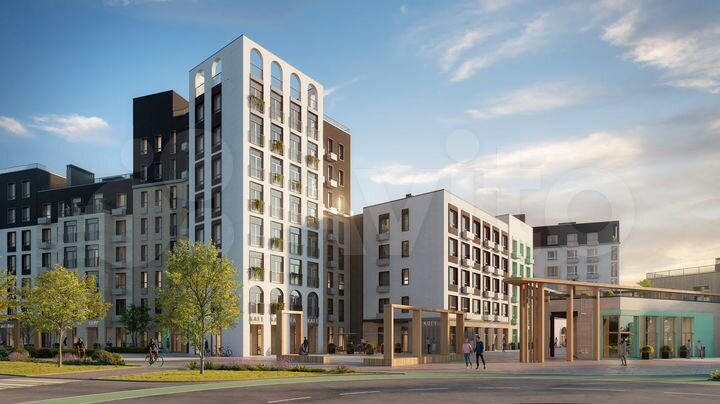 1-к. квартира, 39,7 м², 2/8 эт.