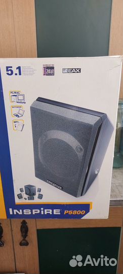 Акустические колонки Creativ inspire 5.1 P5800