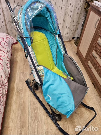 Детские санки коляска новые