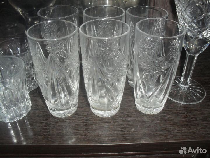 Стопки,стаканы,хрусталь СССР