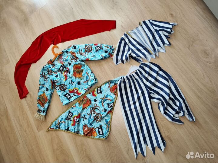 Костюм пирата карнавальный