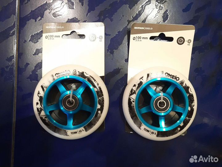 Фирменные колеса для трюкового самоката, новые