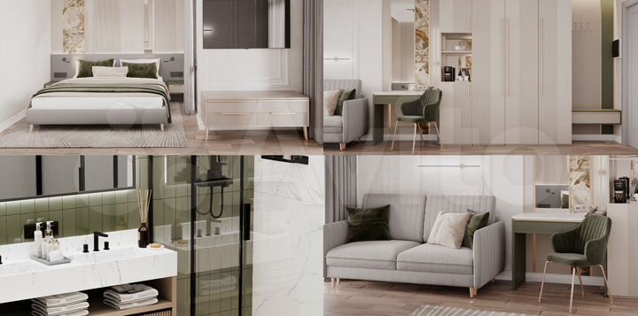 Апартаменты-студия, 22,5 м², 9/10 эт.