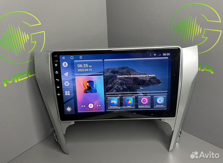 Магнитола для Toyota Camry, 2/32Gb, Carplay, Qled