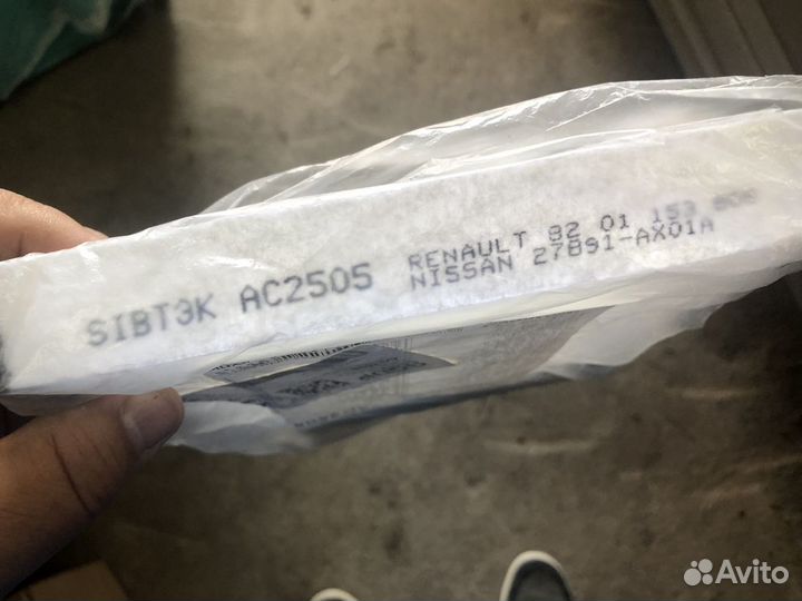 Фильтр салона Рено Дастер, Логан