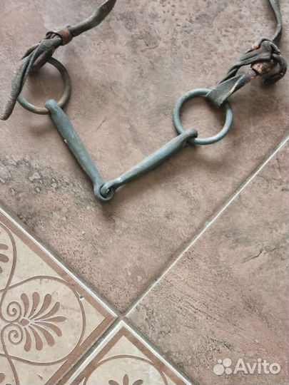 Трензель Подбрюшник сыромятная кожа СССР