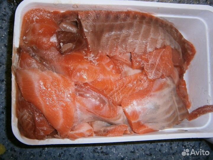 Обрезь семги