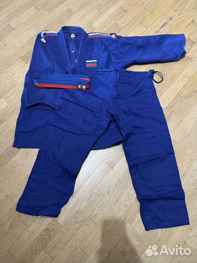 Кимоно для дзюдо firuz master синее 180