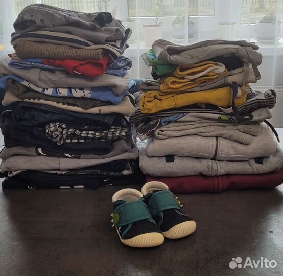 Вещи пакетом на мальчика с 9 мес