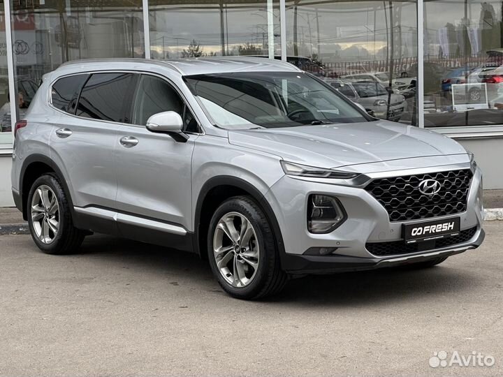 Hyundai Santa Fe 2.2 AT, 2018, 144 335 км
