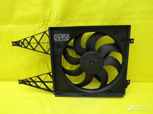Вентилятор охлаждения Skoda Fabia II 07-14 г 26950